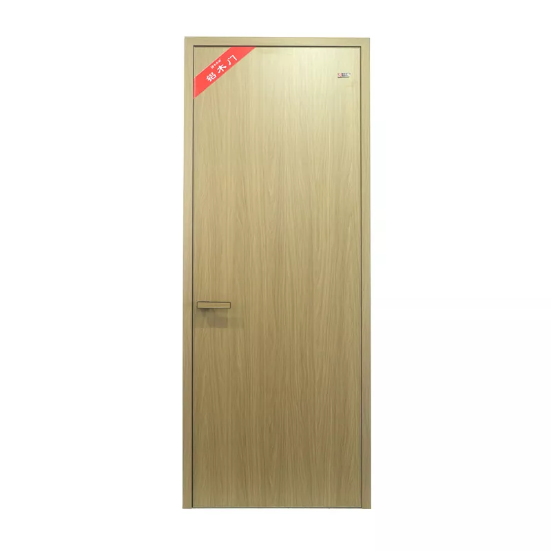 Met aluminium beklede houten deuren