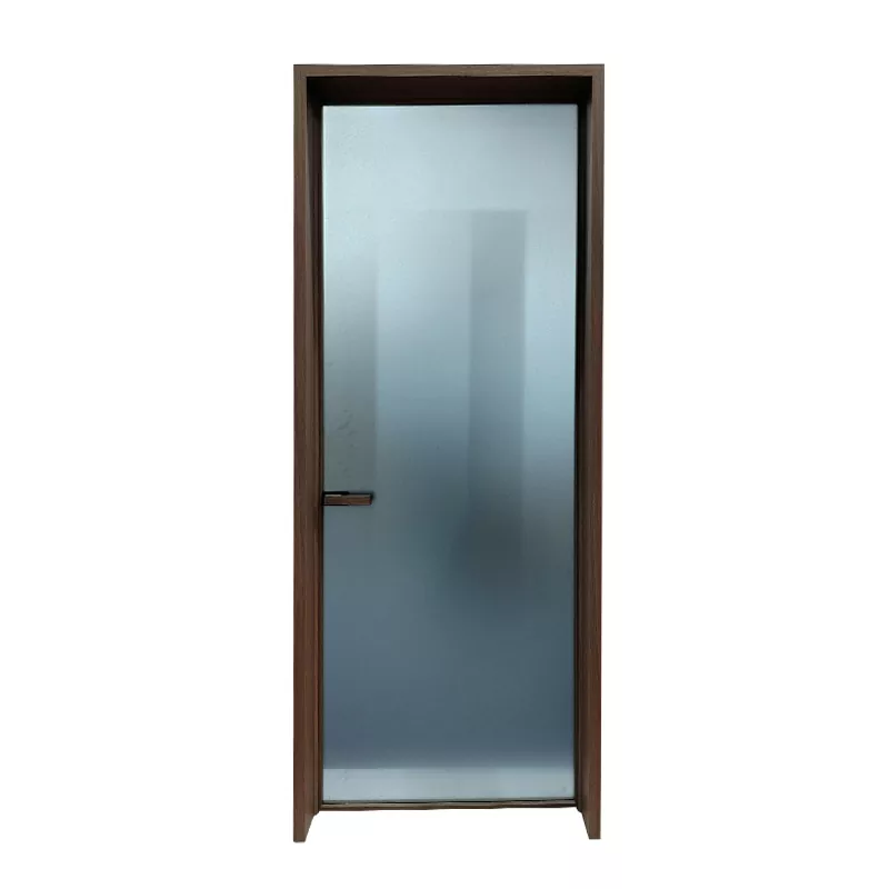 Met aluminium beklede houten deuren