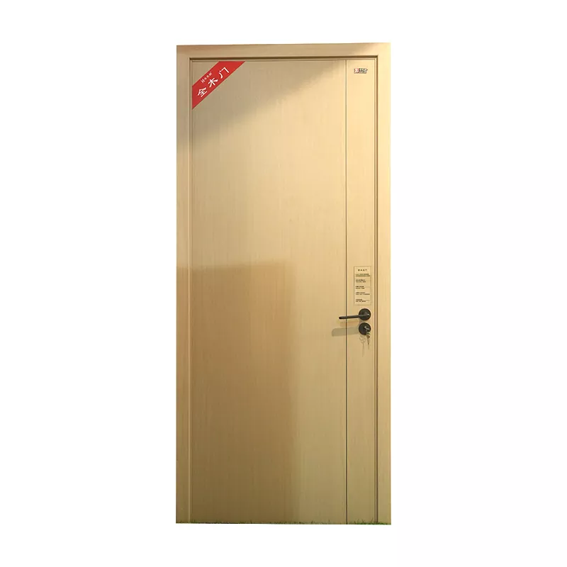 Meerlaagse deur van massief houtcomposiet